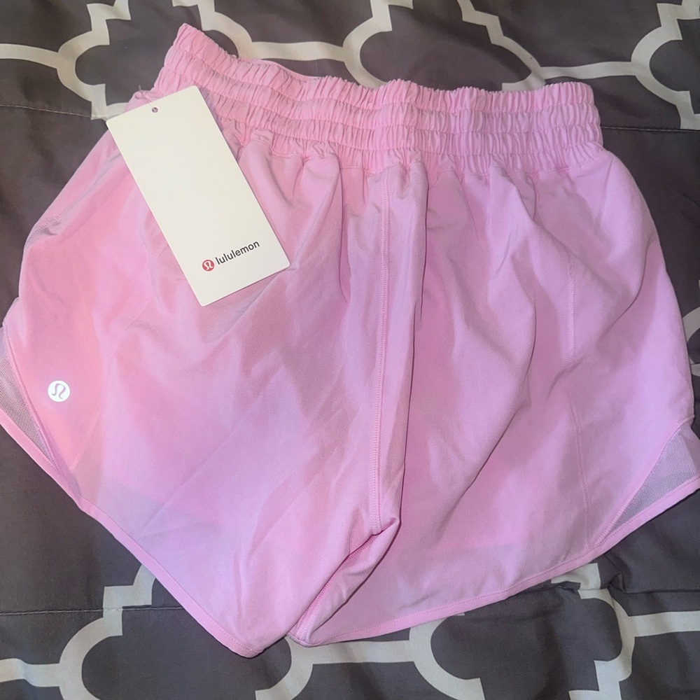 Lululemon Athletica Light Pink Athletic Shorts